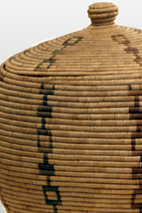 Hooper Bay Lidded Basket